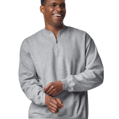Softstyle Midweight 1/4 Zip Sweatshirt Thumbnail