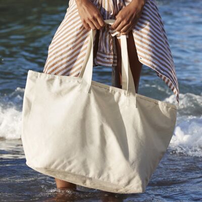 Oversized heavy duty canvas tote bag Thumbnail