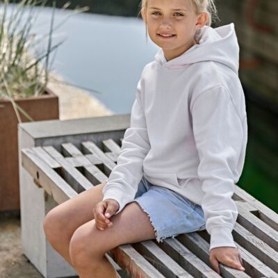 Junior Unlabeled Hooded Sweatshirt Thumbnail