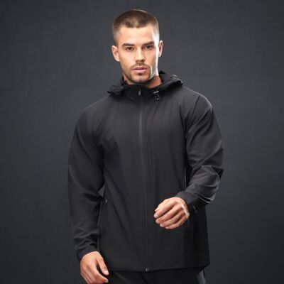 Technical zip-through hoodie Thumbnail