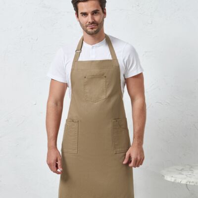 Premier Cotton Chino Bib Apron Thumbnail