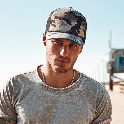 Flexfit Classic Camo Trucker Cap Thumbnail