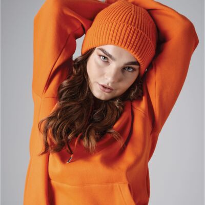 Engineered Knit Ribbed Beanie Thumbnail