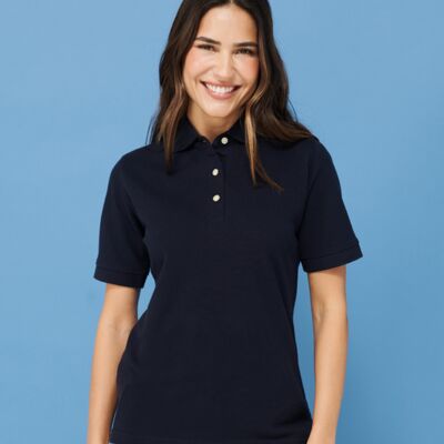 Henbury Ladies Pique Polo Thumbnail