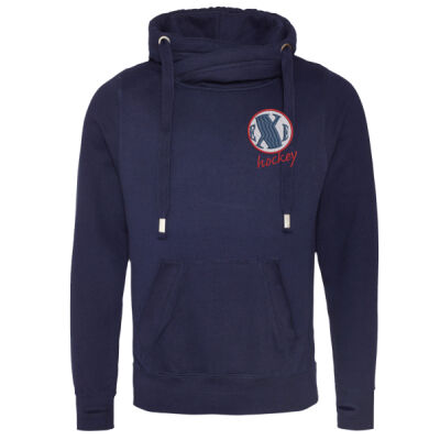 Exe Hockey Cross Neck Hoody Personalised Thumbnail